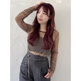 モチーフチュールシアートップス | dazzlin | 詳細画像39
