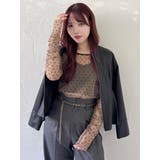 モチーフチュールシアートップス | dazzlin | 詳細画像42
