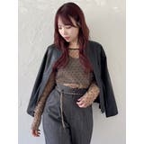 モチーフチュールシアートップス | dazzlin | 詳細画像44
