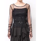 モチーフチュールシアートップス | dazzlin | 詳細画像45