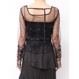 モチーフチュールシアートップス | dazzlin | 詳細画像47