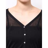 ラメシアーシンプルニットカーディガン | dazzlin | 詳細画像17 