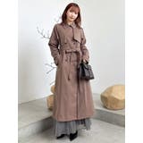 【藤井サチコラボ】ケープ付2WAYトレンチコート | dazzlin | 詳細画像10