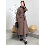 【藤井サチコラボ】ケープ付2WAYトレンチコート | dazzlin | 詳細画像11