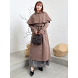 【藤井サチコラボ】ケープ付2WAYトレンチコート | dazzlin | 詳細画像12