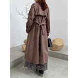 【藤井サチコラボ】ケープ付2WAYトレンチコート | dazzlin | 詳細画像21