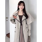 【藤井サチコラボ】ケープ付2WAYトレンチコート | dazzlin | 詳細画像22