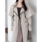 【藤井サチコラボ】ケープ付2WAYトレンチコート | dazzlin | 詳細画像24