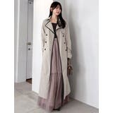 【藤井サチコラボ】ケープ付2WAYトレンチコート | dazzlin | 詳細画像28