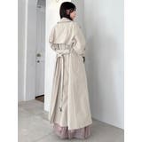 【藤井サチコラボ】ケープ付2WAYトレンチコート | dazzlin | 詳細画像29