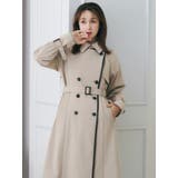 【藤井サチコラボ】ケープ付2WAYトレンチコート | dazzlin | 詳細画像4