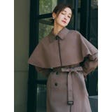 【藤井サチコラボ】ケープ付2WAYトレンチコート | dazzlin | 詳細画像6