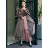 【藤井サチコラボ】ケープ付2WAYトレンチコート | dazzlin | 詳細画像9