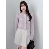 ツイードライクショートニットジャケット | dazzlin | 詳細画像16