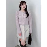 ツイードライクショートニットジャケット | dazzlin | 詳細画像17