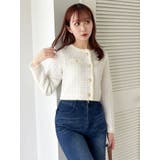 ツイードライクショートニットジャケット | dazzlin | 詳細画像27