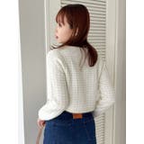 ツイードライクショートニットジャケット | dazzlin | 詳細画像28