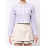 ツイードライクショートニットジャケット | dazzlin | 詳細画像36