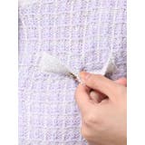 ツイードライクショートニットジャケット | dazzlin | 詳細画像44