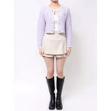 ツイードライクショートニットジャケット | dazzlin | 詳細画像45