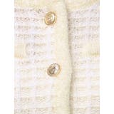 ツイードライクショートニットジャケット | dazzlin | 詳細画像46