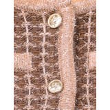 ツイードライクショートニットジャケット | dazzlin | 詳細画像48