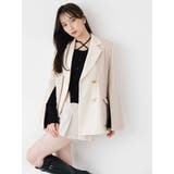 【20周年記念復刻！】ダブルボタンテーラージャケット | dazzlin | 詳細画像6 