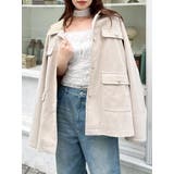 【セットアップ対応】ポケットオーバーブルゾン | dazzlin | 詳細画像3