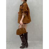 キャメル | 【セットアップ対応】ポケットオーバーブルゾン | dazzlin