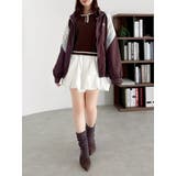 【FILA別注】バイカラースイッチングミドルブルゾン | dazzlin | 詳細画像11 