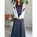 【FILA別注】バイカラースイッチングミドルブルゾン | dazzlin | 詳細画像15 