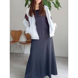 【FILA別注】バイカラースイッチングミドルブルゾン | dazzlin | 詳細画像17 