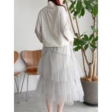 【FILA別注】バイカラースイッチングミドルブルゾン | dazzlin | 詳細画像23 