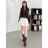 【FILA別注】バイカラースイッチングミドルブルゾン | dazzlin | 詳細画像9 