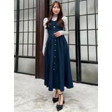 ブラトップレイヤードワンピース | dazzlin | 詳細画像2 