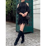 カタアキフリルミニワンピース | dazzlin | 詳細画像14 