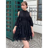 カタアキフリルミニワンピース | dazzlin | 詳細画像17 