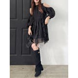 カタアキフリルミニワンピース | dazzlin | 詳細画像41 