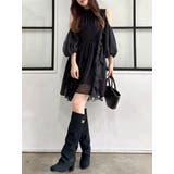 カタアキフリルミニワンピース | dazzlin | 詳細画像42 