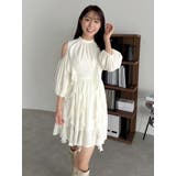 カタアキフリルミニワンピース | dazzlin | 詳細画像45 