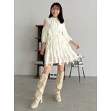 カタアキフリルミニワンピース | dazzlin | 詳細画像46 