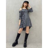 レイヤードイレヘムシャツワンピース | dazzlin | 詳細画像29
