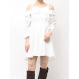 レイヤードイレヘムシャツワンピース | dazzlin | 詳細画像41