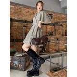 【WEB限定カラーあり】ケープトレンチミニワンピース | dazzlin | 詳細画像16 