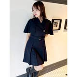 【WEB限定カラーあり】ケープトレンチミニワンピース | dazzlin | 詳細画像25 