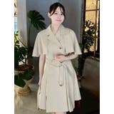 【WEB限定カラーあり】ケープトレンチミニワンピース | dazzlin | 詳細画像29 