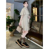 【WEB限定カラーあり】ケープトレンチミニワンピース | dazzlin | 詳細画像32 