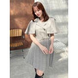 【WEB限定カラーあり】ケープトレンチミニワンピース | dazzlin | 詳細画像4 