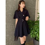 【WEB限定カラーあり】ケープトレンチミニワンピース | dazzlin | 詳細画像42 