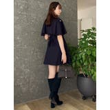 【WEB限定カラーあり】ケープトレンチミニワンピース | dazzlin | 詳細画像47 